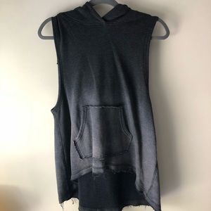 free people muscle tank hoodie